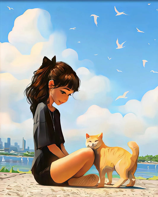 Chat en Bord de Mer